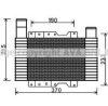 PRASCO HY4223 Intercooler, charger